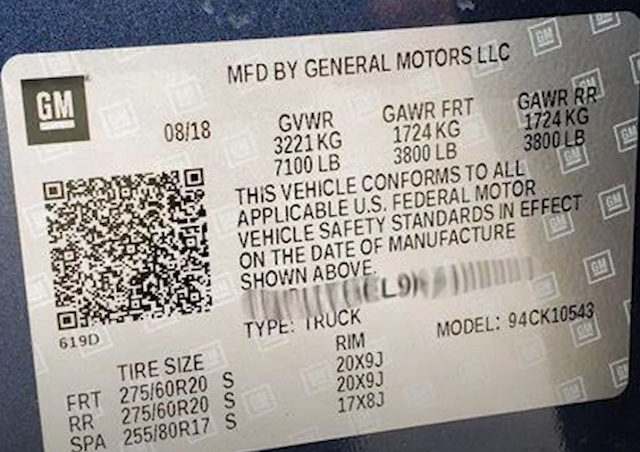 How To Find Your Vehicle's RPO Codes | LinesToGo Blog