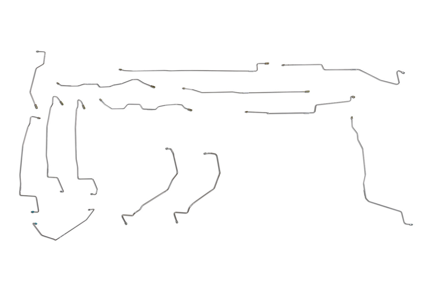 Buick Lucerne Brake Line Set 2010 4.6L BLB-104-SS1J Stainless Steel