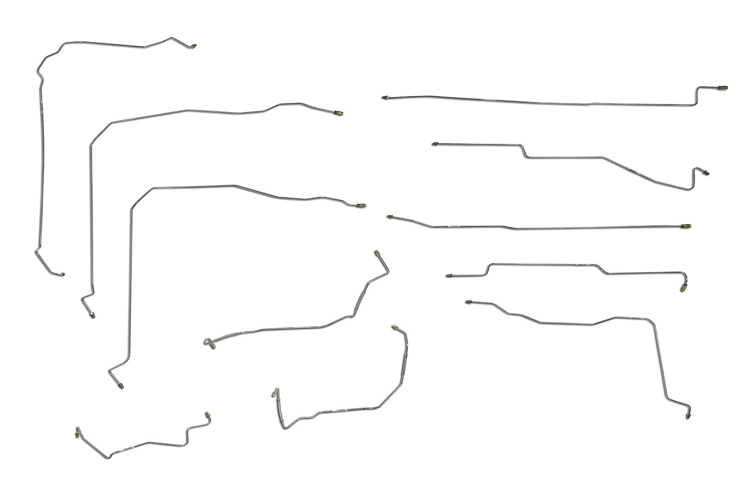 Cadillac DeVille Brake Line Set 2001 4.6L BLC-243-SS1E Stainless Steel