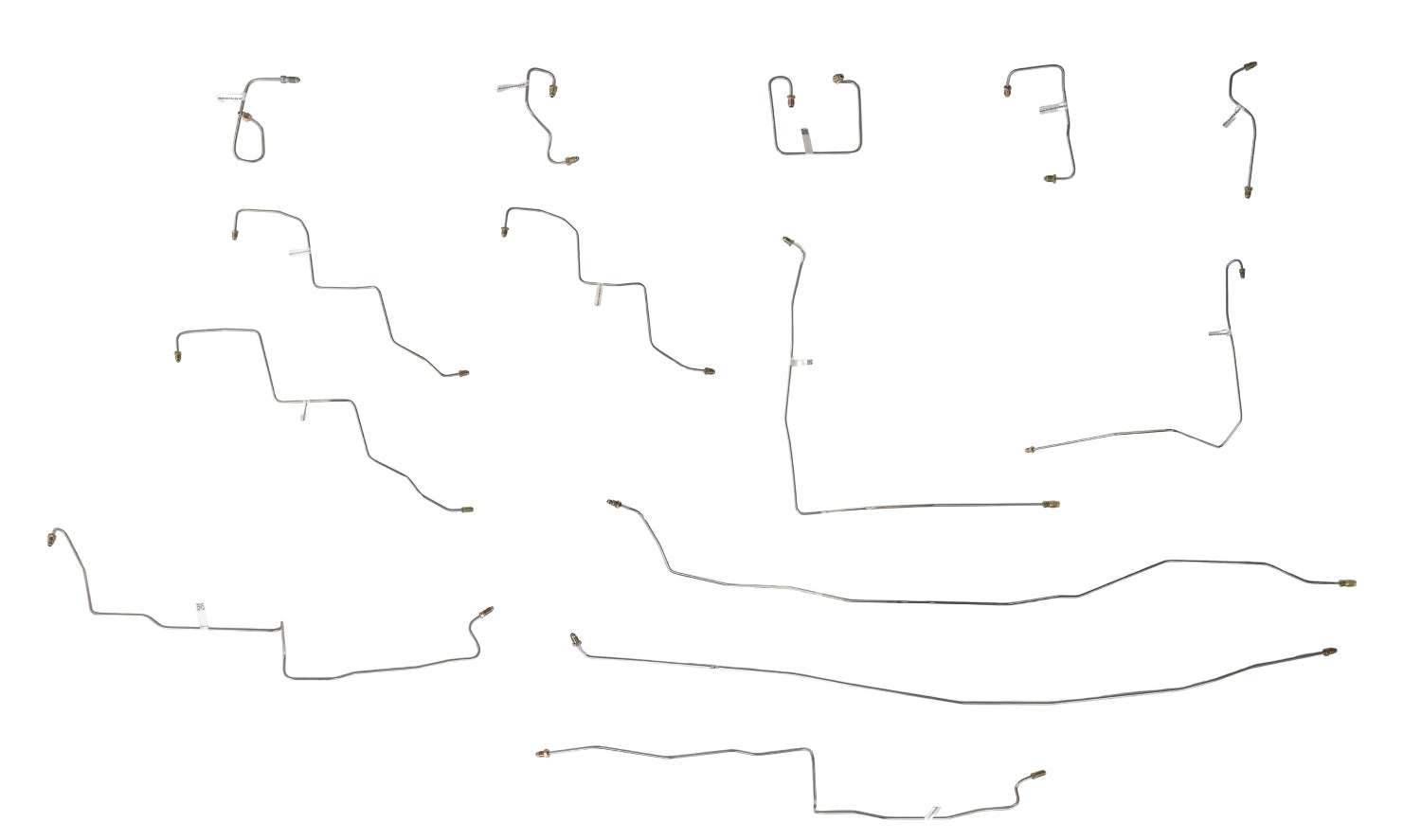 Dodge Durango Brake Line Set 1999 4WD 5.2L BLD-172-SS1B Stainless Steel