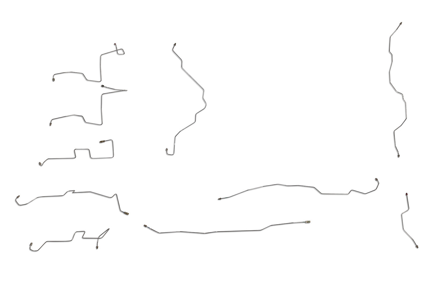 Ford Bronco Brake Line Set 1995 5.0L BLF-146-SS1E Stainless Steel