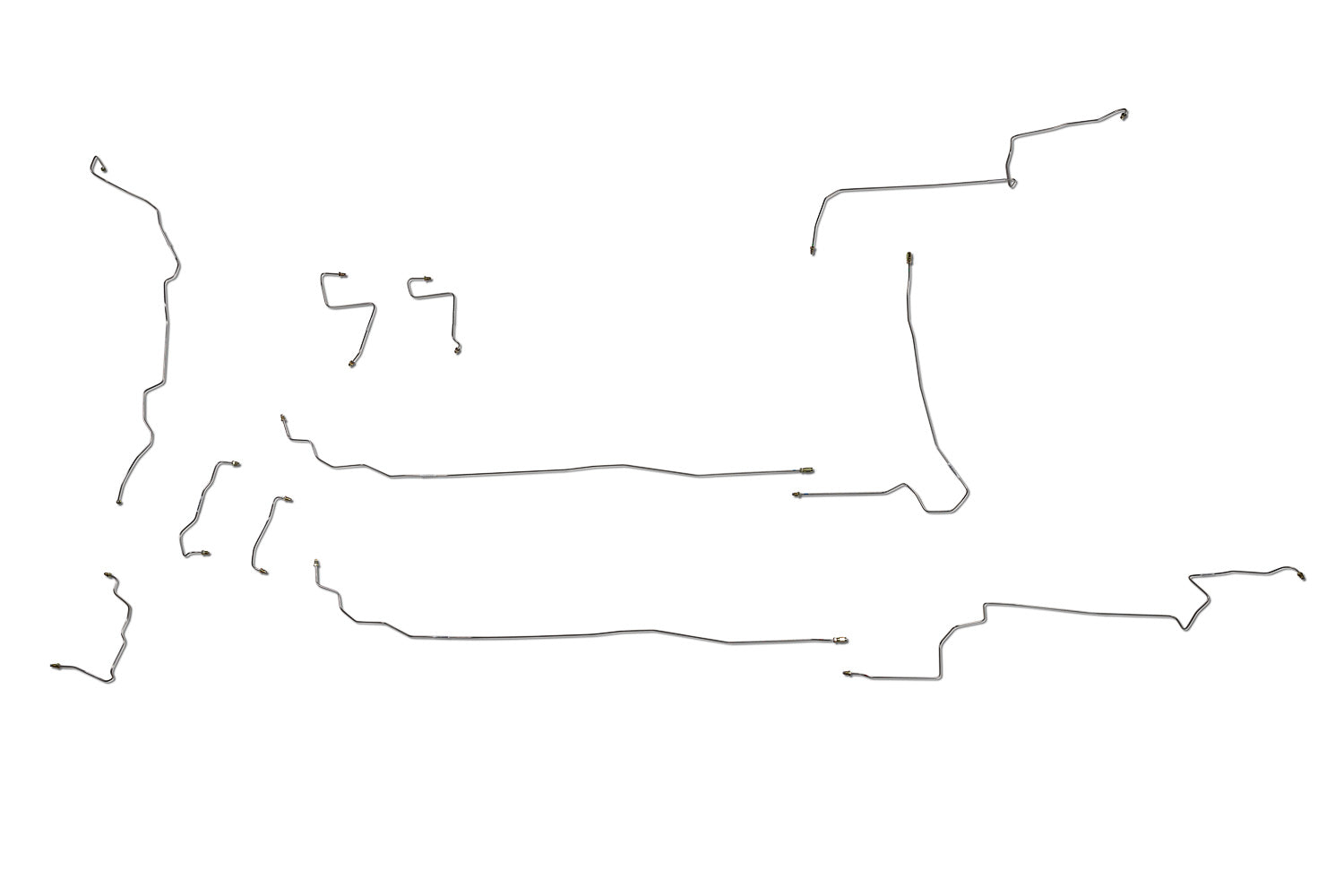 Hyundai Elantra Touring Wagon Brake Line Set 05/2012 2.0L BLH-104-SS1E Stainless Steel