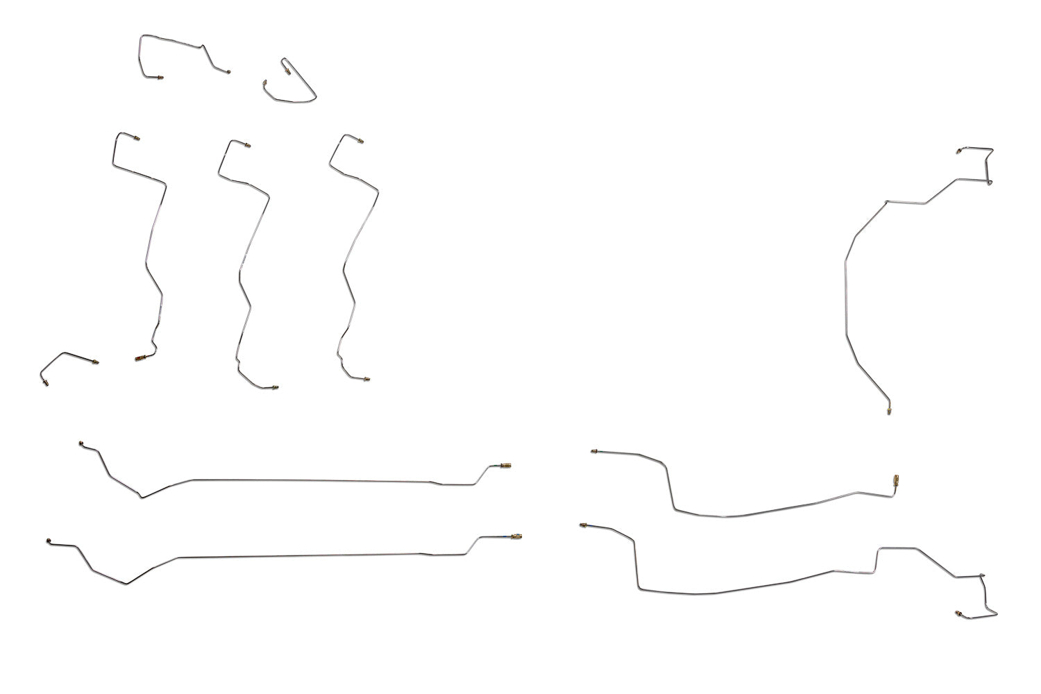 Hyundai Tucson Brake Line Set 03/2009 2.0L BLH-105-SS1A Stainless Steel