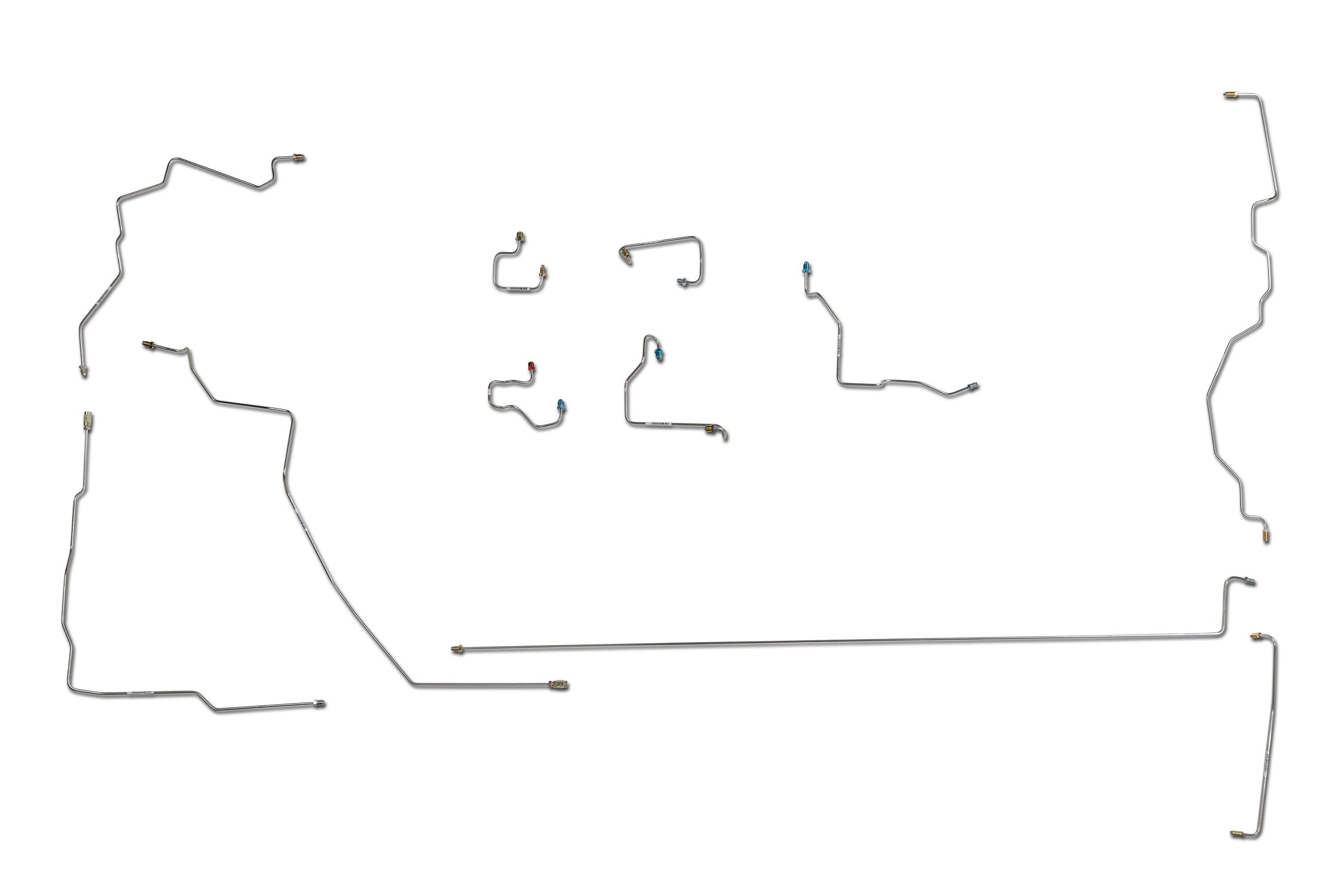 Jeep Grand Cherokee Brake Line Set 1995 4WD 5.2L BLJ-108-SS1H Stainless Steel