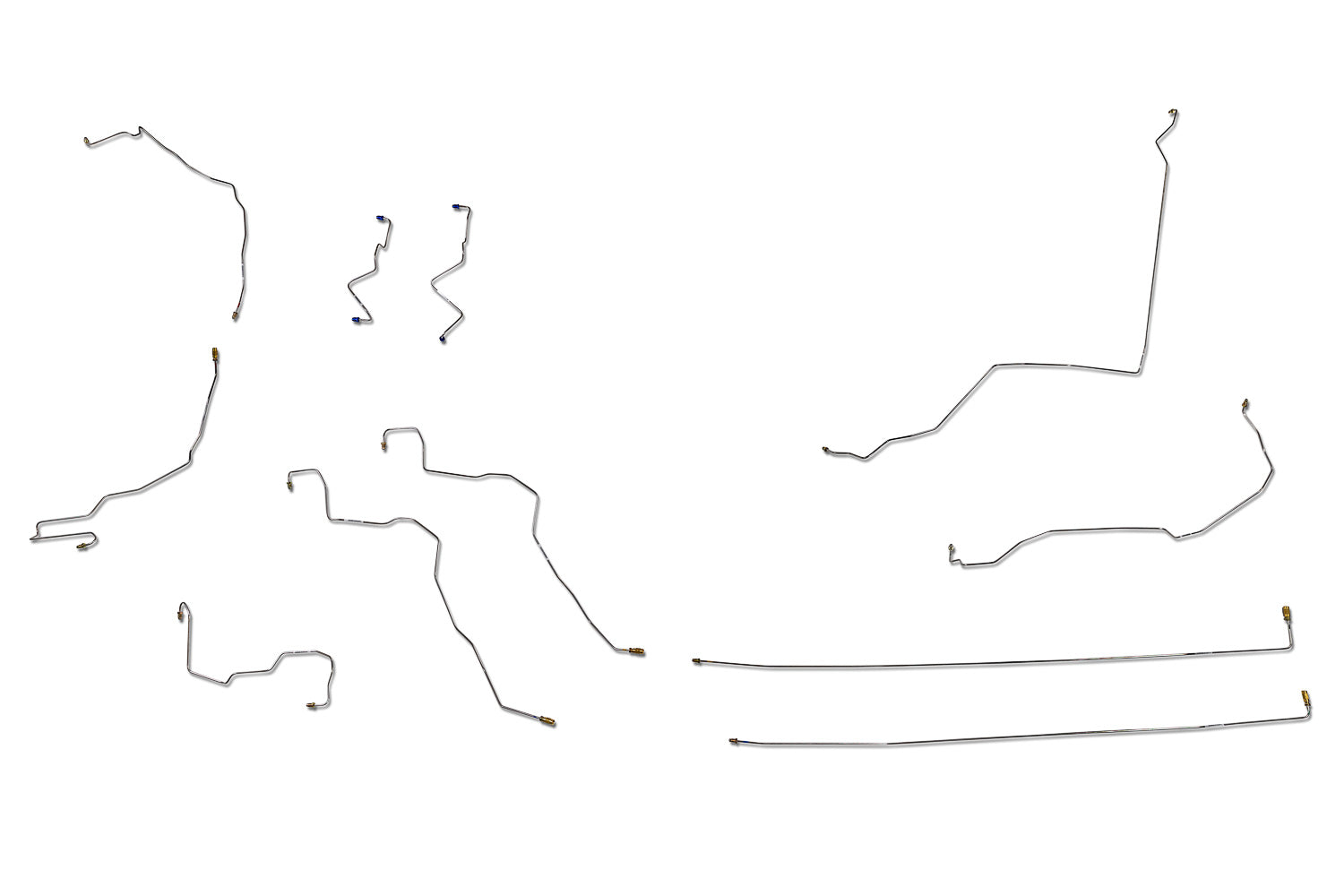 Mercedes C230 Brake Line Set 2005 2.5L BLMB-106-SS1A Stainless Steel