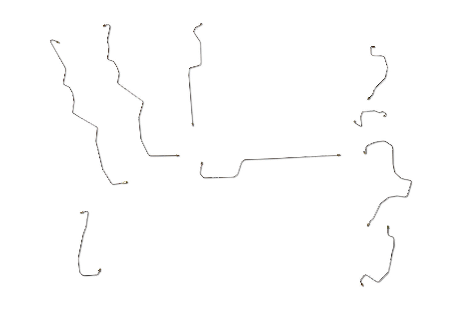 Porsche 944 Brake Line Set 1983 2.5L BLP-102-SS1B Stainless Steel