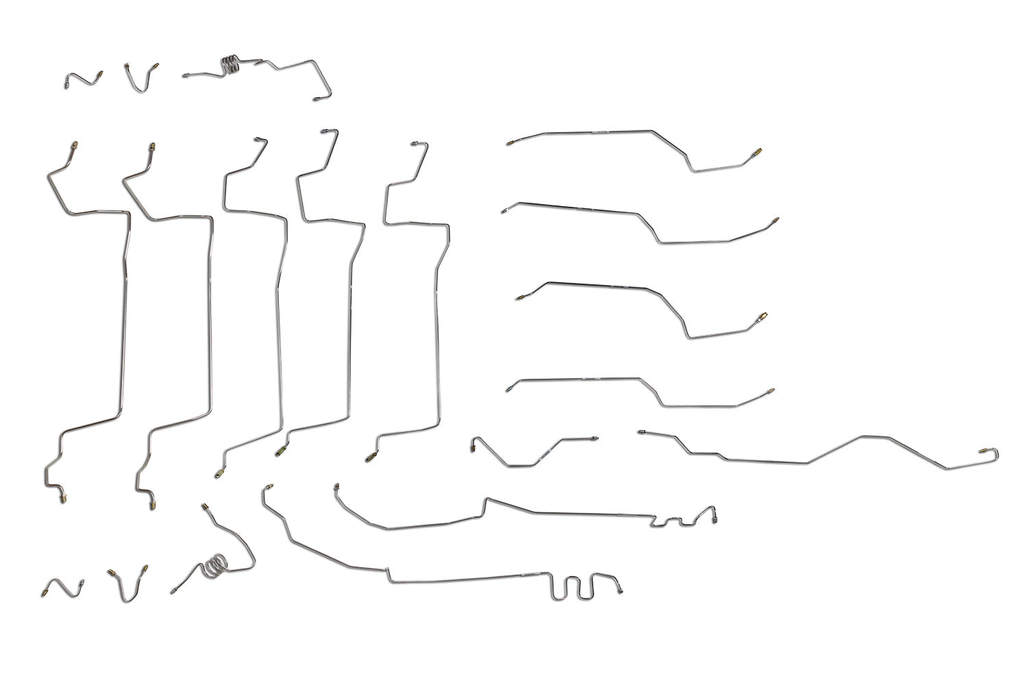 Toyota Tacoma Brake Line Set 2010 4WD Reg Cab 6ft Bed 2.7L BLT-116-SS1C Stainless Steel