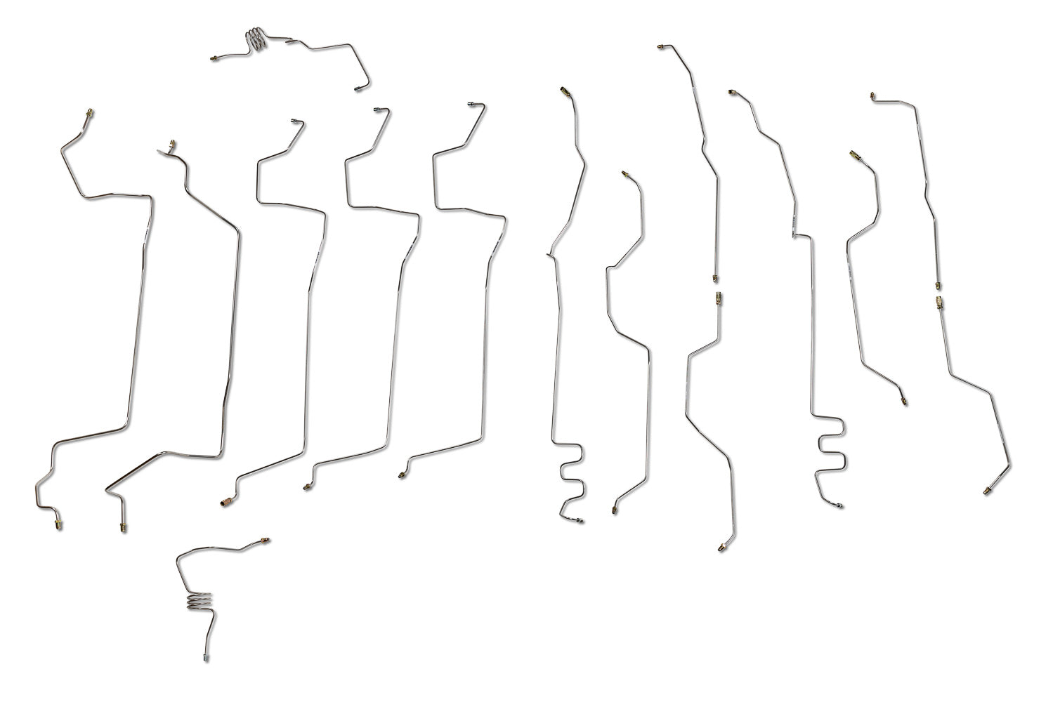 Toyota Tacoma Brake Line Set 2011 Base 4WD Double Cab 5ft Bed 4.0L BLT-122-SS3D Stainless Steel