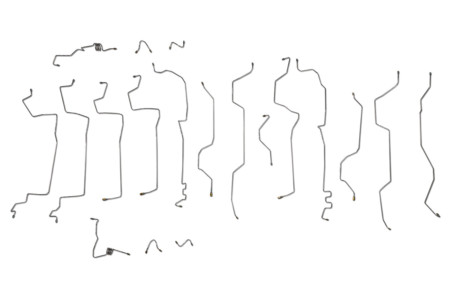 2005 Toyota Tacoma Base 4WD Double Cab 5ft Bed 4.0L Brake Line Set ...