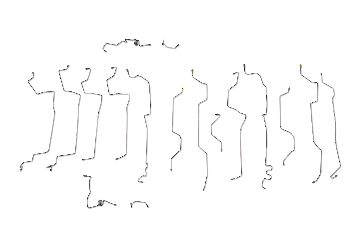 2007 Toyota Tacoma Base 2WD Access Cab 6ft Bed 2.7L Brake Line Set ...