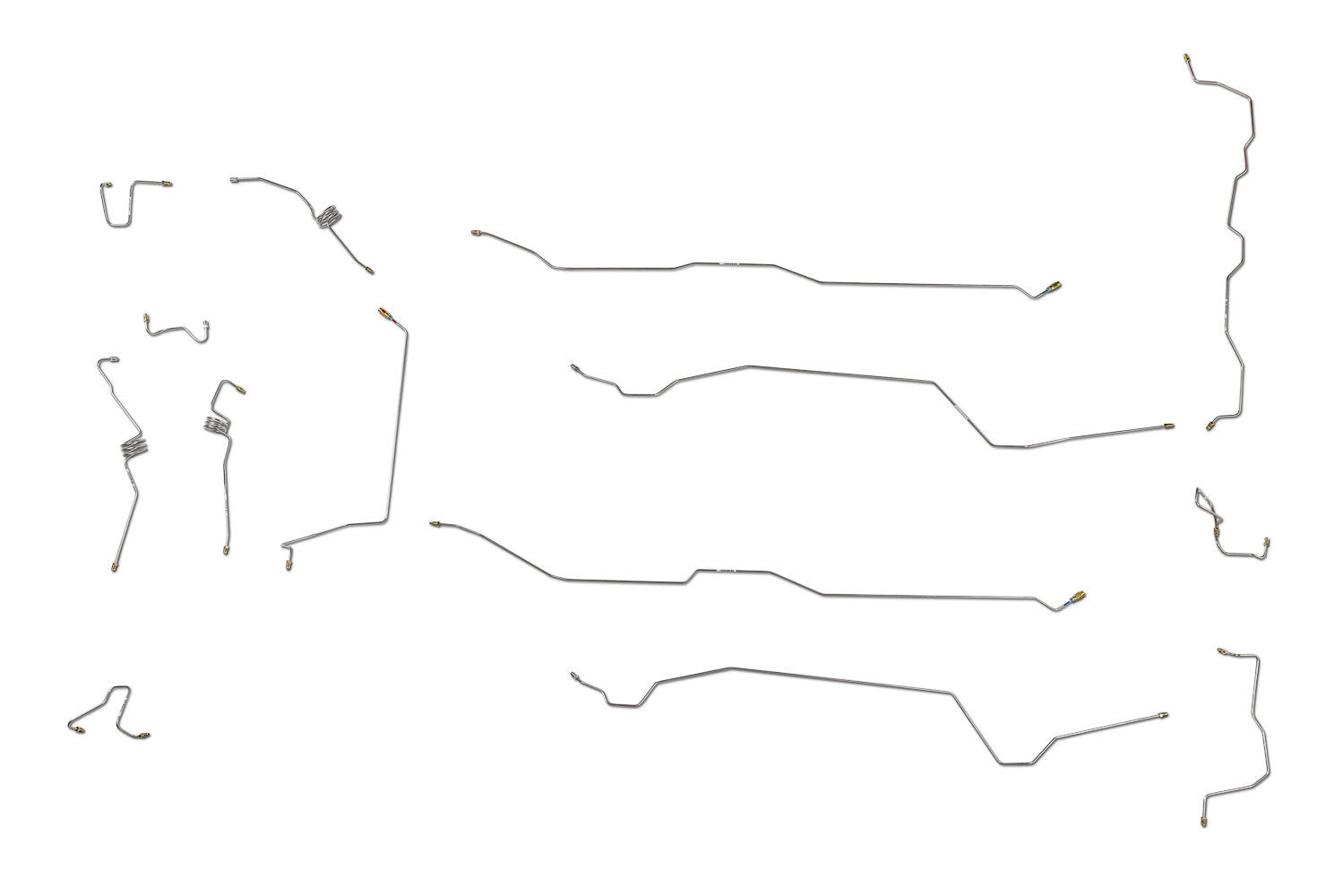 Toyota Tacoma Brake Line Set 2000 4WD Double Cab 5ft/6ft Bed /Xtra Cab 6ft Bed 3.4L BLT-134-SS1B Stainless Steel