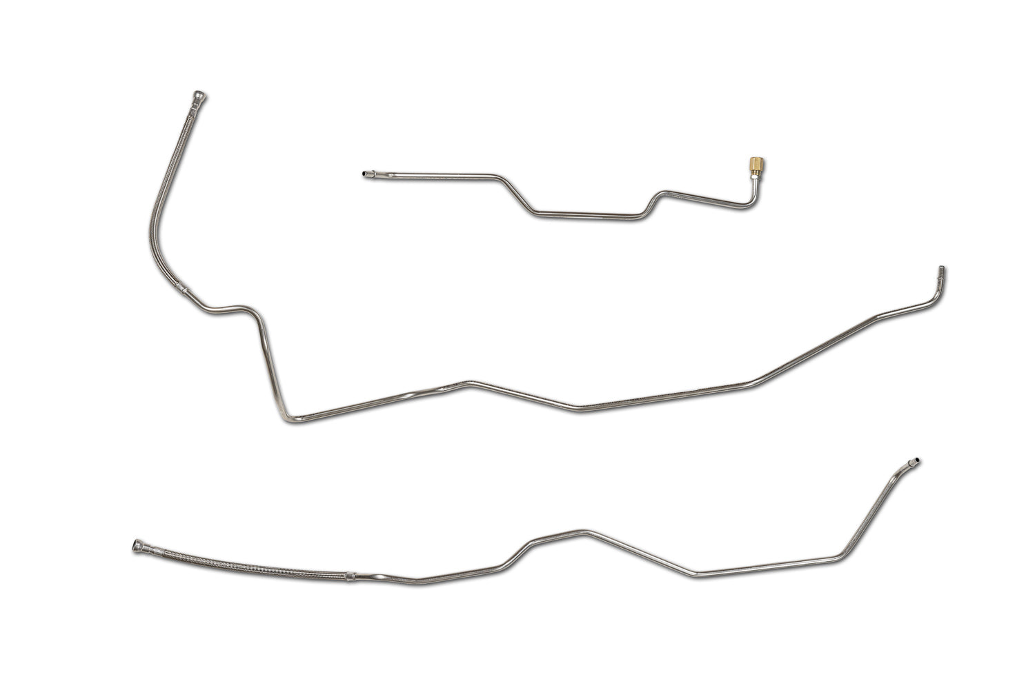 Jeep Comanche Transmission Line Set 1991 4.0L TCL-188-SS2E Stainless Steel
