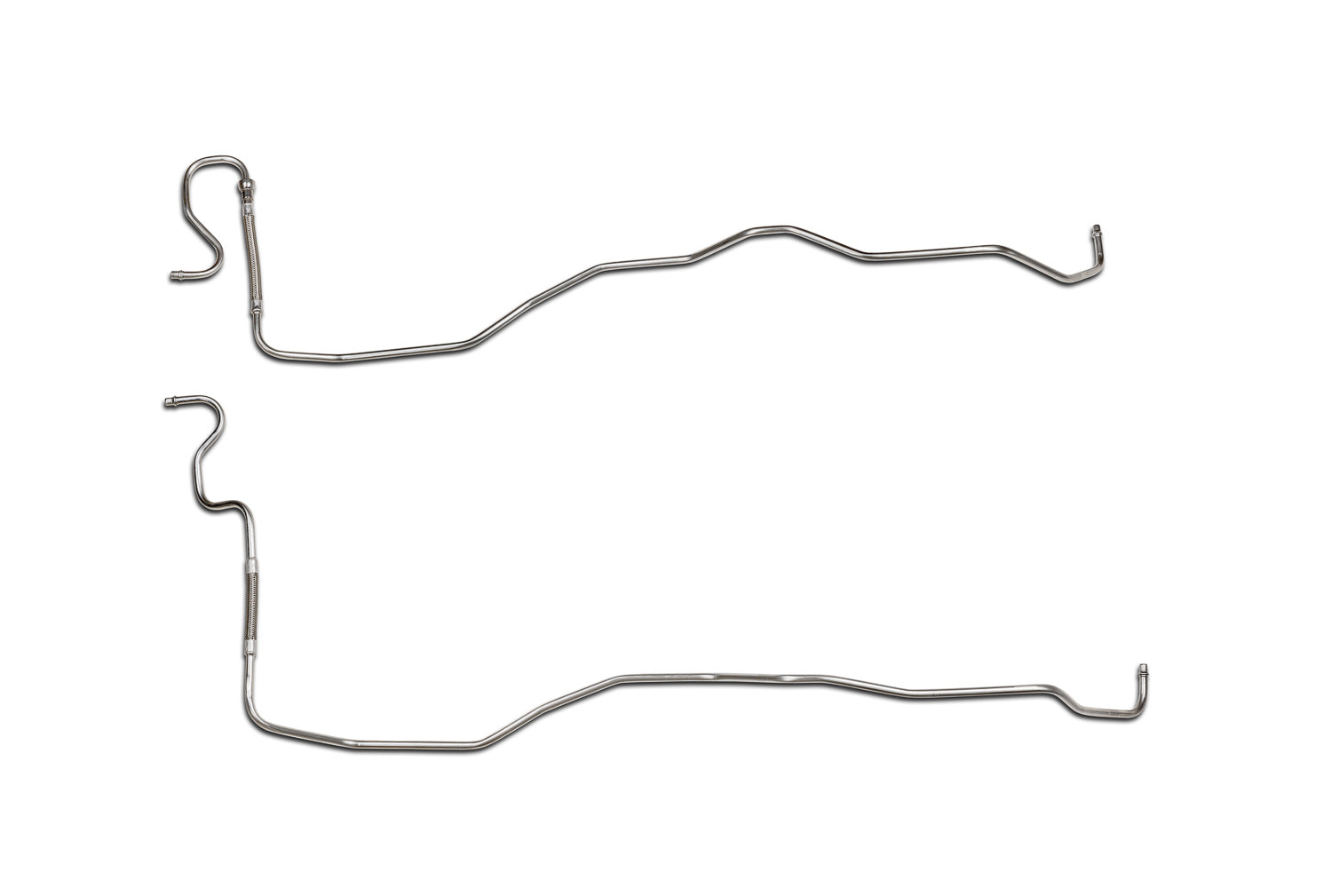 Chevy Colorado Transmission Line Set 2010 Ext Cab 6ft Bed/Crew Cab 5ft Bed 5.3L TCL-194-SS1B Stainless Steel