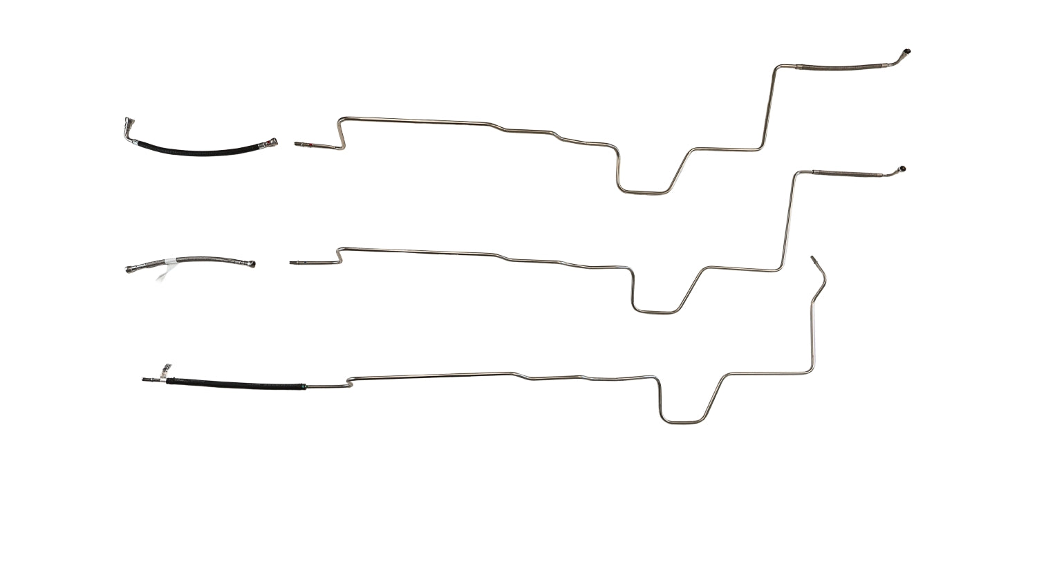 GMC Envoy XUV Front Fuel Line Set 2004 4.2L SS446-H1A Stainless Steel