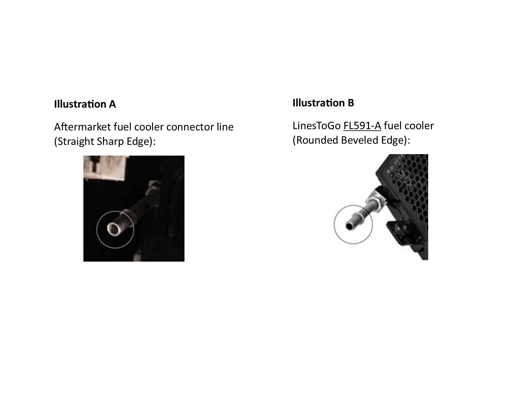 Chevy Silverado EZ Install Fuel Line Set 2003 C/K2500HD/3500 Ext Cab 6.6L SS887-B1C Stainless Steel