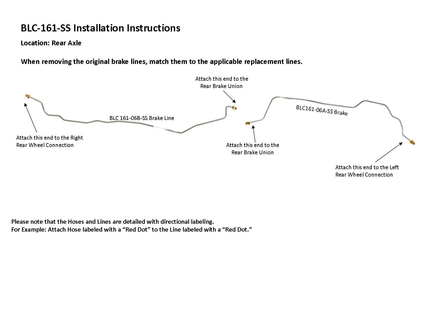 GMC C1500/R1500 Rear Axle Set 1987 4.3L BLC-161-SS2G Stainless Steel