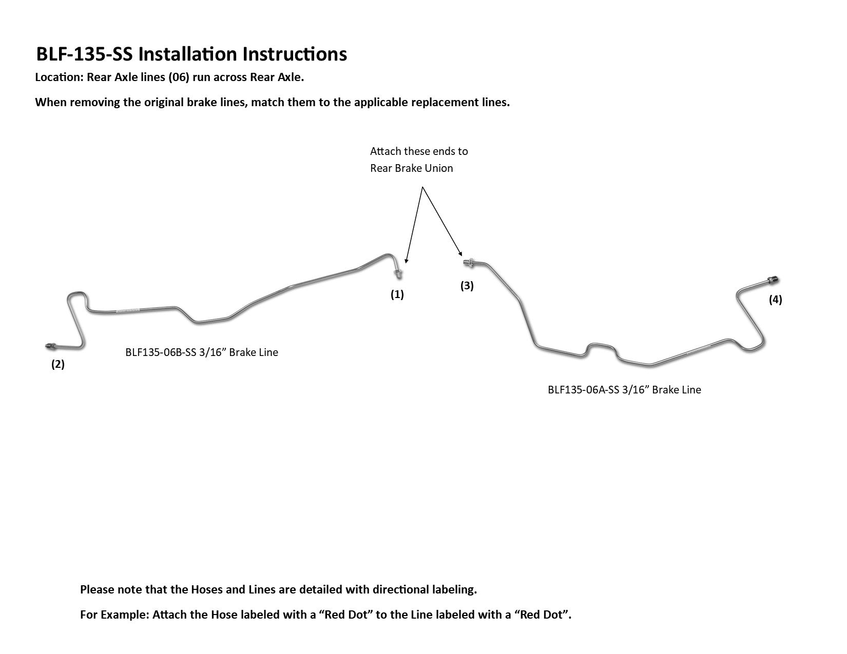 Ford Ranger Rear Axle Set 1990 2.3L BLF-135-SS1E Stainless Steel