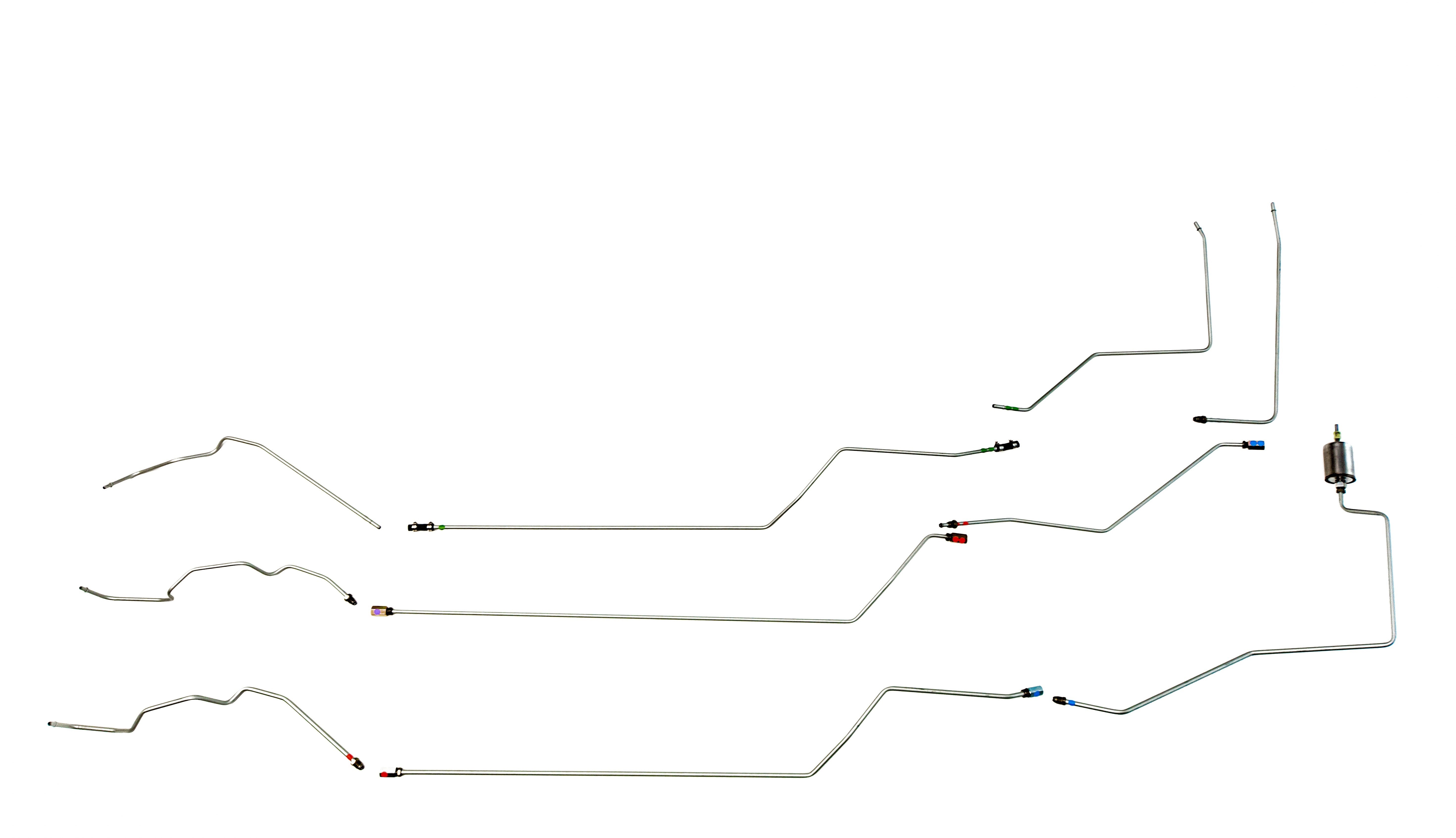 Chevy Cavalier Z24 Fuel Line Set 2000 2 Door 2.4L FL255-B6A