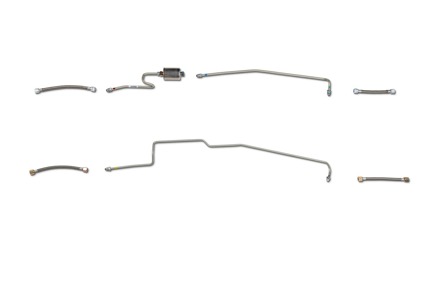 Chevy S10 Pickup Rear Fuel Line Set 1991 Reg Cab 6ft Bed 4.3L FL425-K1A