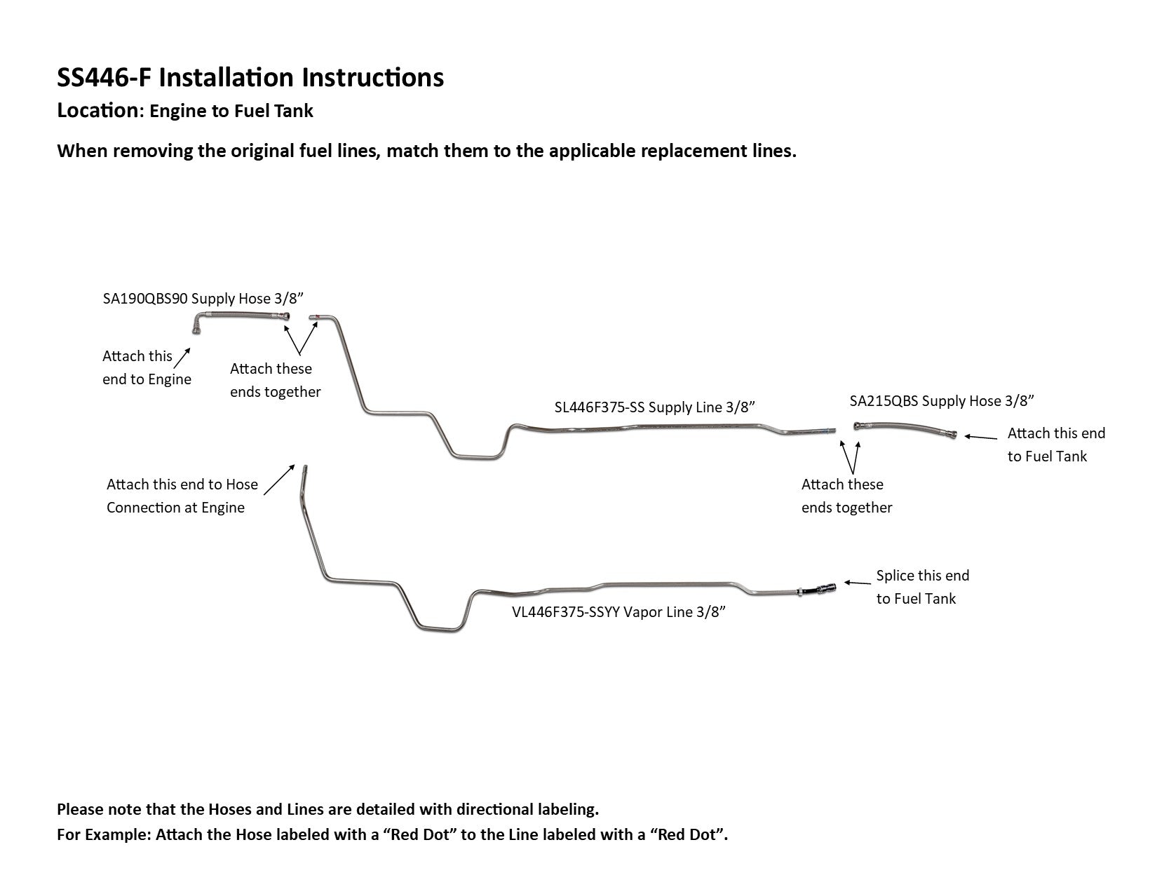 Juego de tuberías de combustible para Buick Rainier 2004, 4,2 l, con filtro de combustible remoto y tanque de combustible de 25 galones FL446-A1