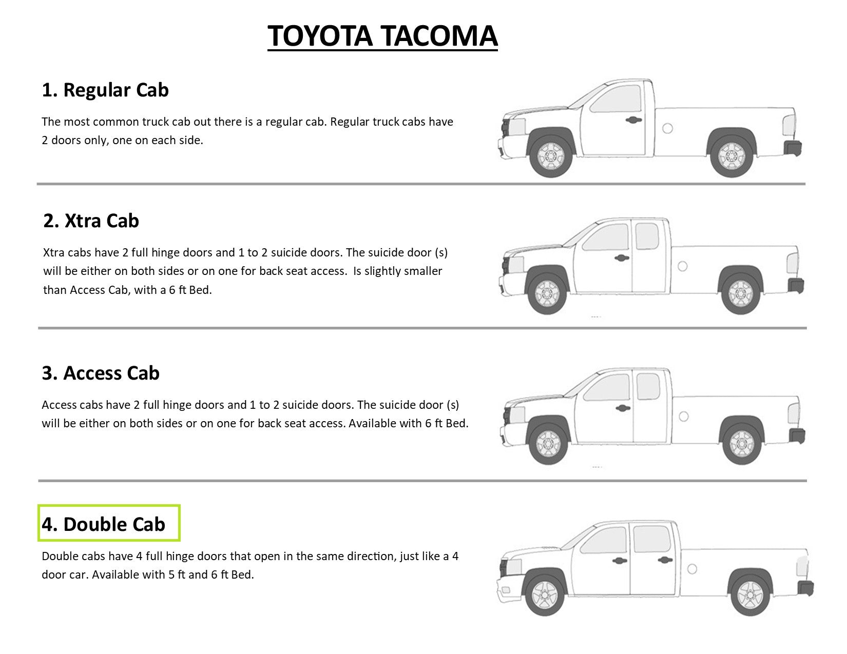 Toyota Tacoma PreRunner Brake Line Set 2010 2WD Double Cab 6ft Bed 2.7L BLT-130-SS1B Stainless Steel