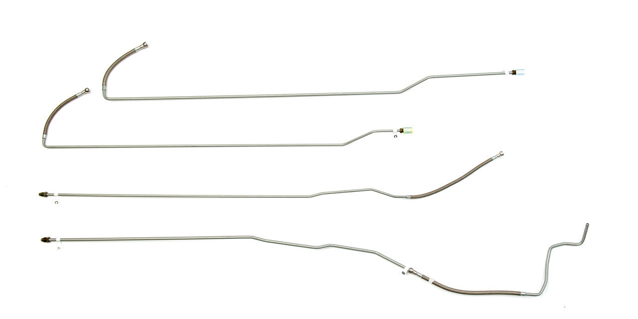 Dodge Ram Pick Up Rear Fuel Line Set 1993 250 2WD Club Cab 8ft Bed 5.9L FL709-B3B