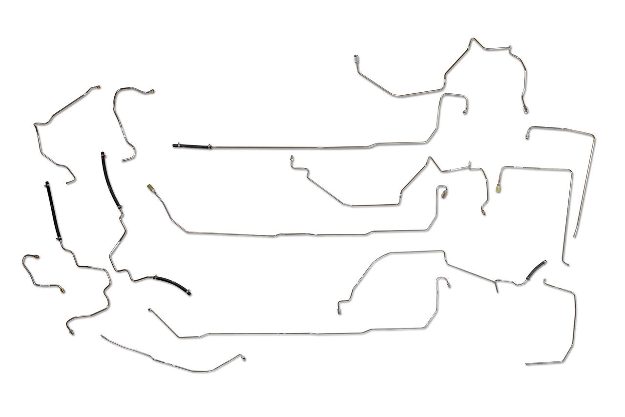 Chevy Corvette Fuel Line Set 1984 5.7L SS200-A1 Stainless Steel