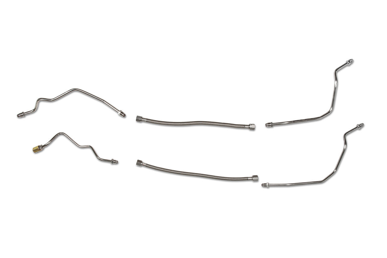 Chevy Silverado Front Fuel Line Set 1999 Cab & Chassis 4WD 135.5"/159.5" WB 5.7L SS398-J5B Stainless Steel