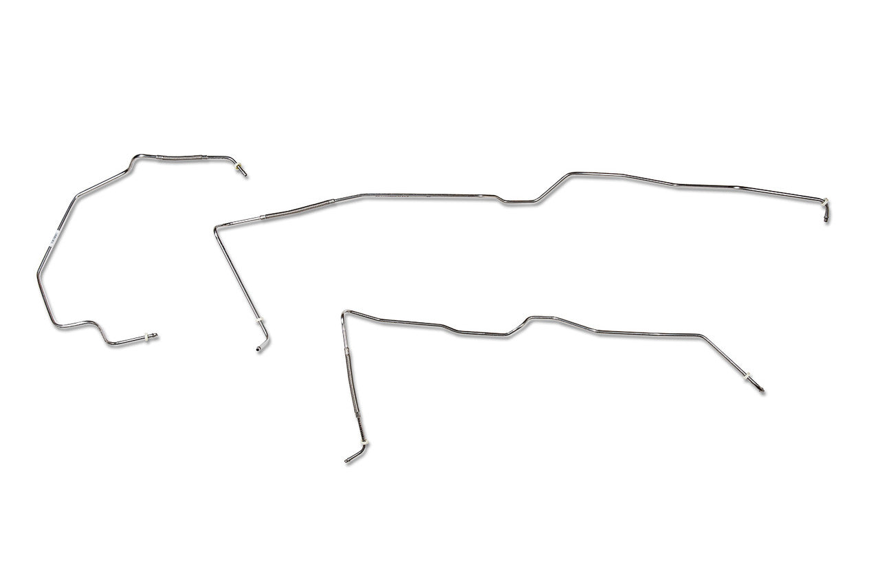 GMC Sierra 1500HD/2500/2500HD/3500/3500HD Transmission Line Set 2000 6.0L TCL-152-SS2B Stainless Steel