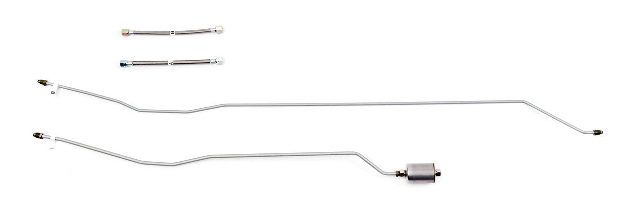 Chevy Truck Rear Fuel Line Set 1989 Reg Cab 8ft Bed 2WD 5.0L Gas FL400-E1F