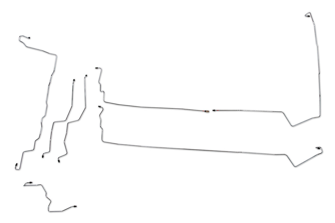 Hyundai Santa Fe Brake Line Set 2004 2.4L BLH-100-SS1E Stainless Steel