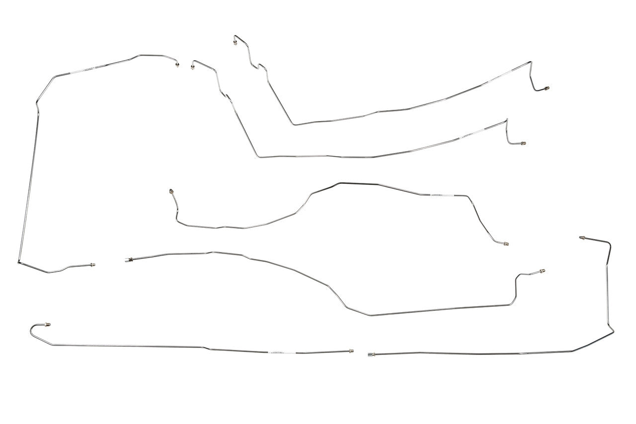 Jeu de conduites de frein Chevy Tahoe 2001 1500 116" WB 5.3L BLC-164-SS1E Acier inoxydable