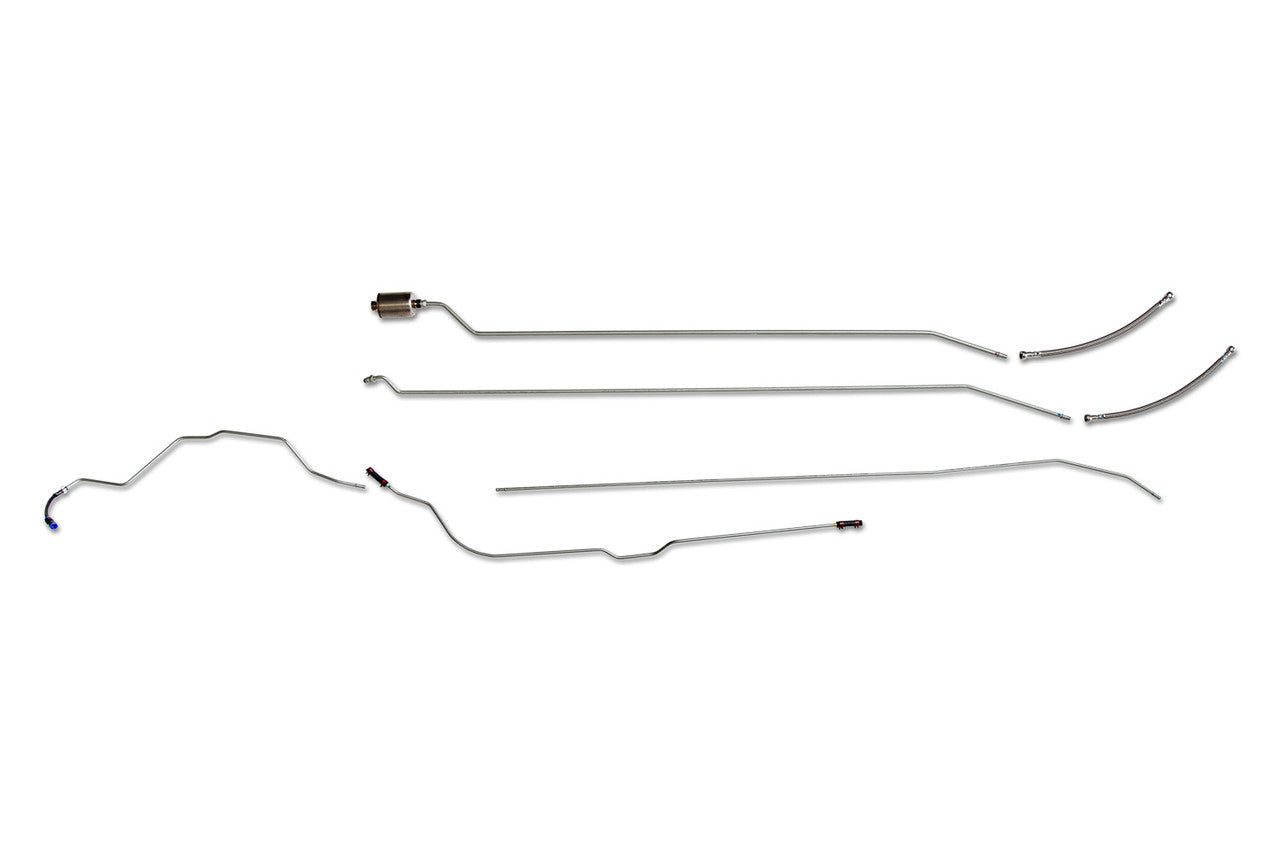 Ensemble de conduites de carburant arrière pour camion GMC Série C 2000 2 roues motrices Cabine allongée 6,5 pi Lit 7,4 L FL146-D4J