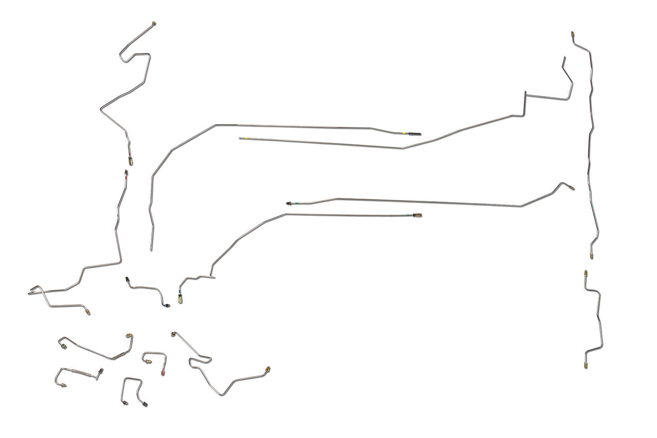 Jeep Cherokee XJ Classic Brake Line Set 1994 2.5L BLJ-103-SS1B Stainless Steel