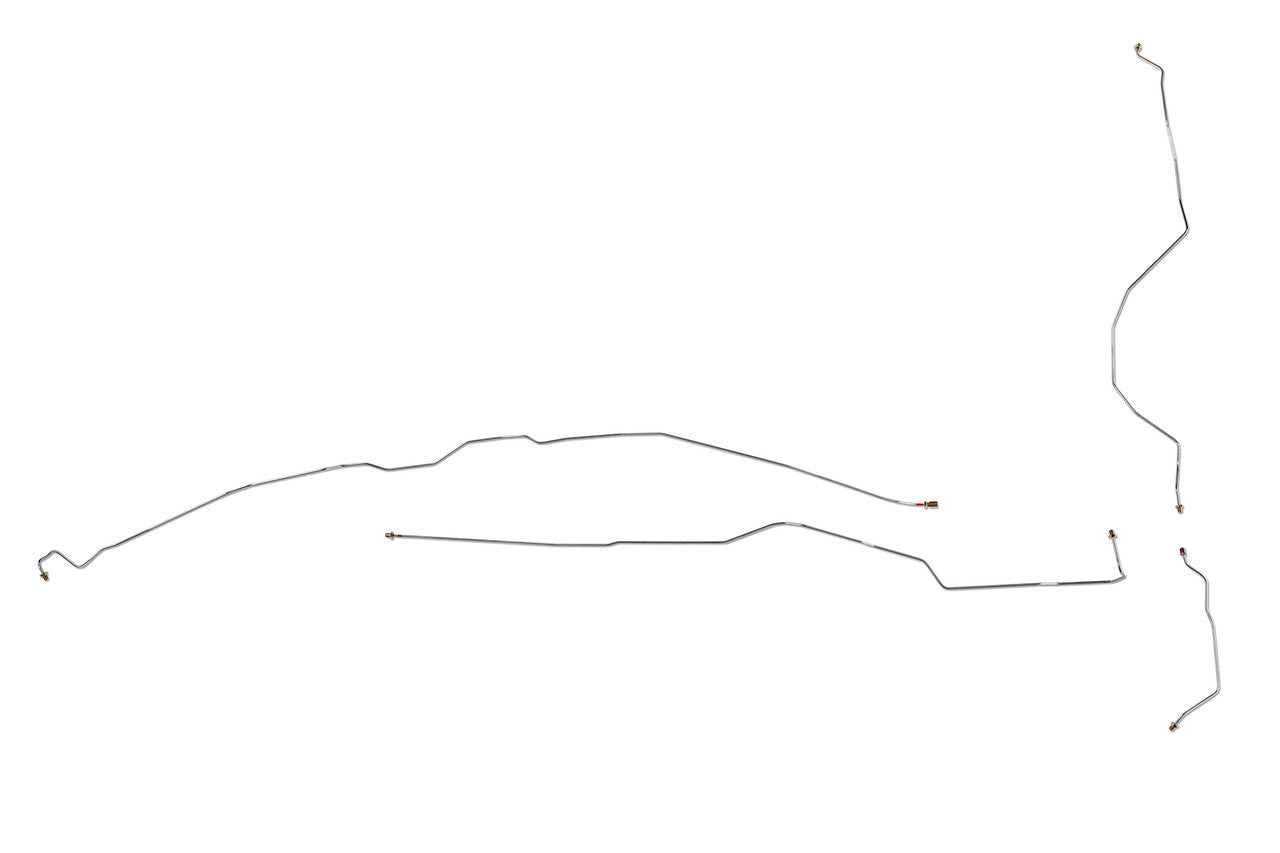 Ford F350 Intermediate & Rear Brake Line Set 1997 Reg Cab 8ft Bed 5.0L BLF-116-SS1B Stainless Steel