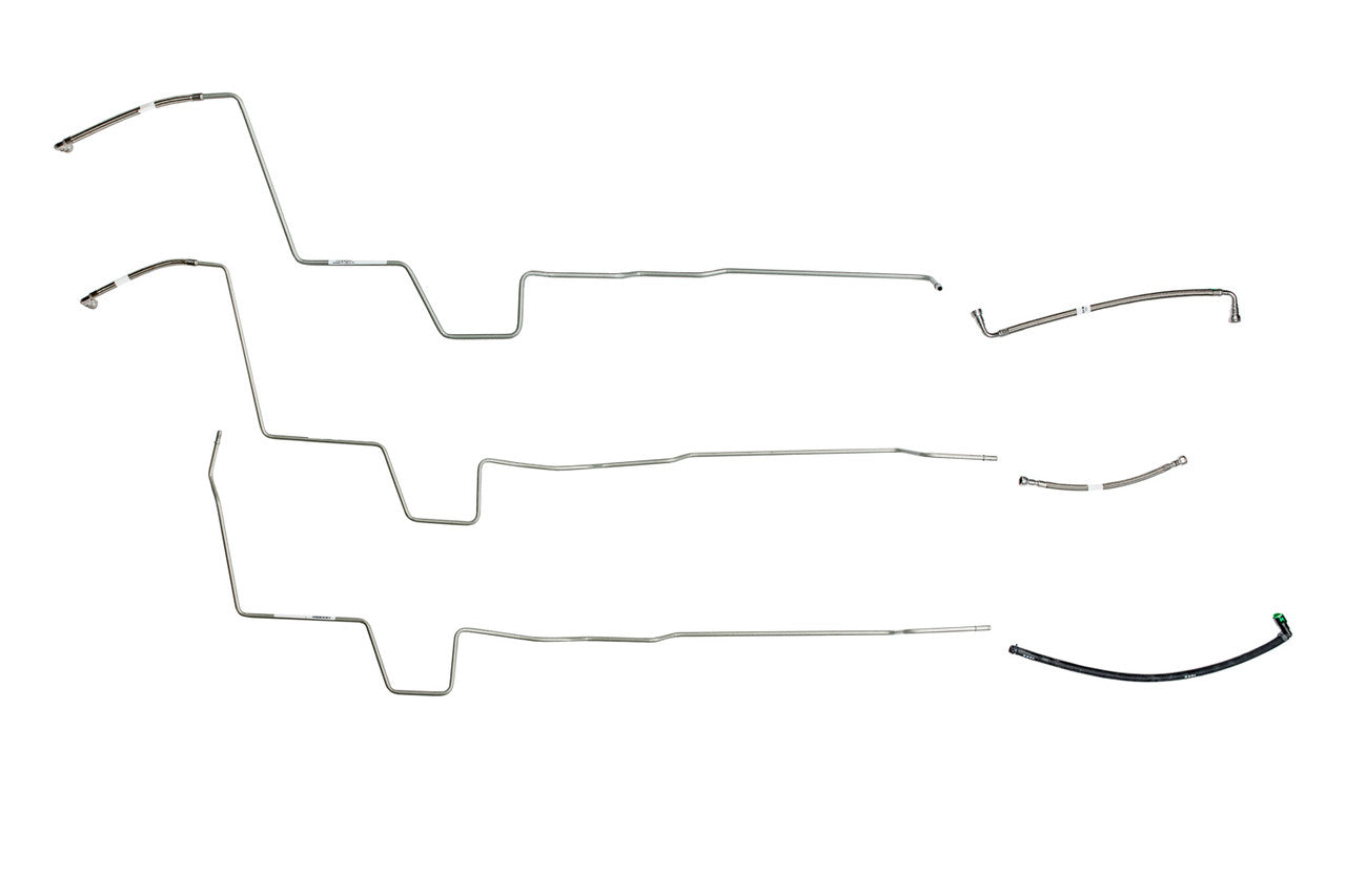 GMC Envoy XL Fuel Line Set 2003 4.2L w/o Remote Fuel Filter w/22 Gal Fuel Tank FL446-D2A