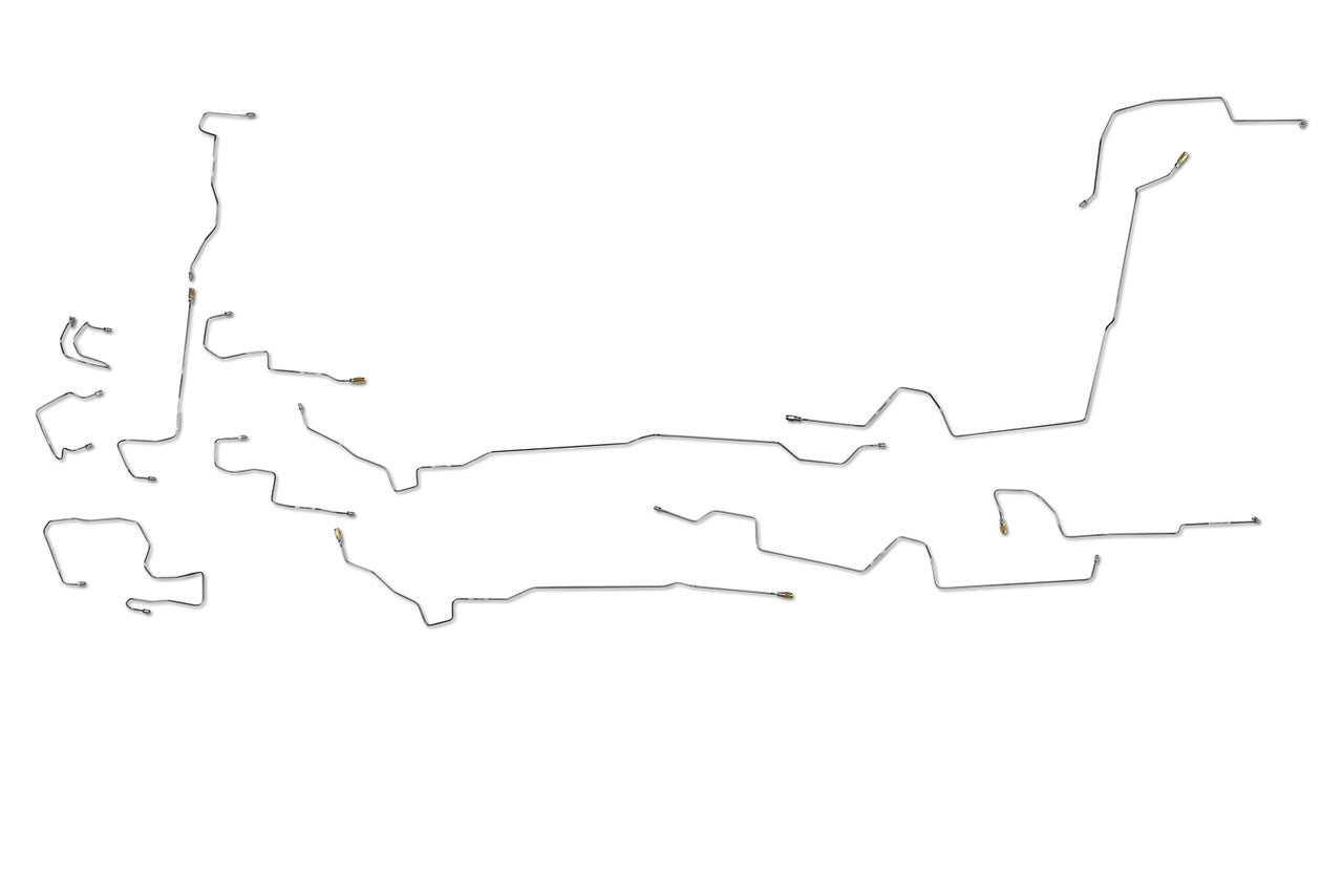 Toyota Rav4 Brake Line Set 08/2008 2.4L BLT-110-SS1G Stainless Steel