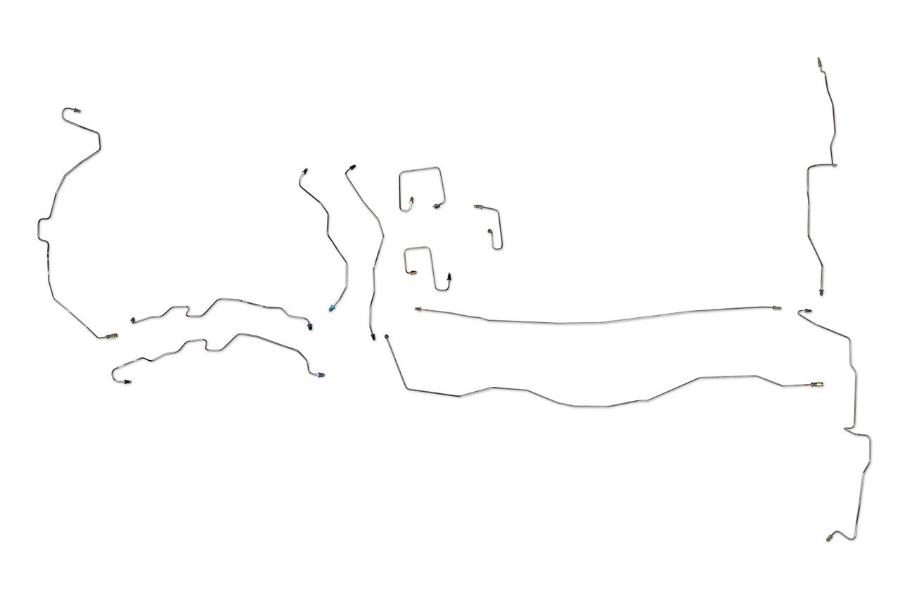 Juego de líneas de freno Dodge Durango 1999 2WD BLD-100-SS1B Acero inoxidable