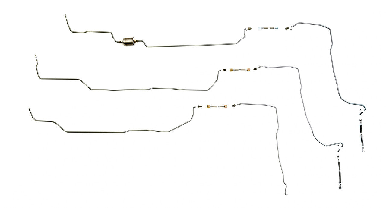 GMC Sierra Fuel Line Set 2002 1500 Exc. HD, Ext Cab 5.3L Non Flex Fuel FL488-G2I