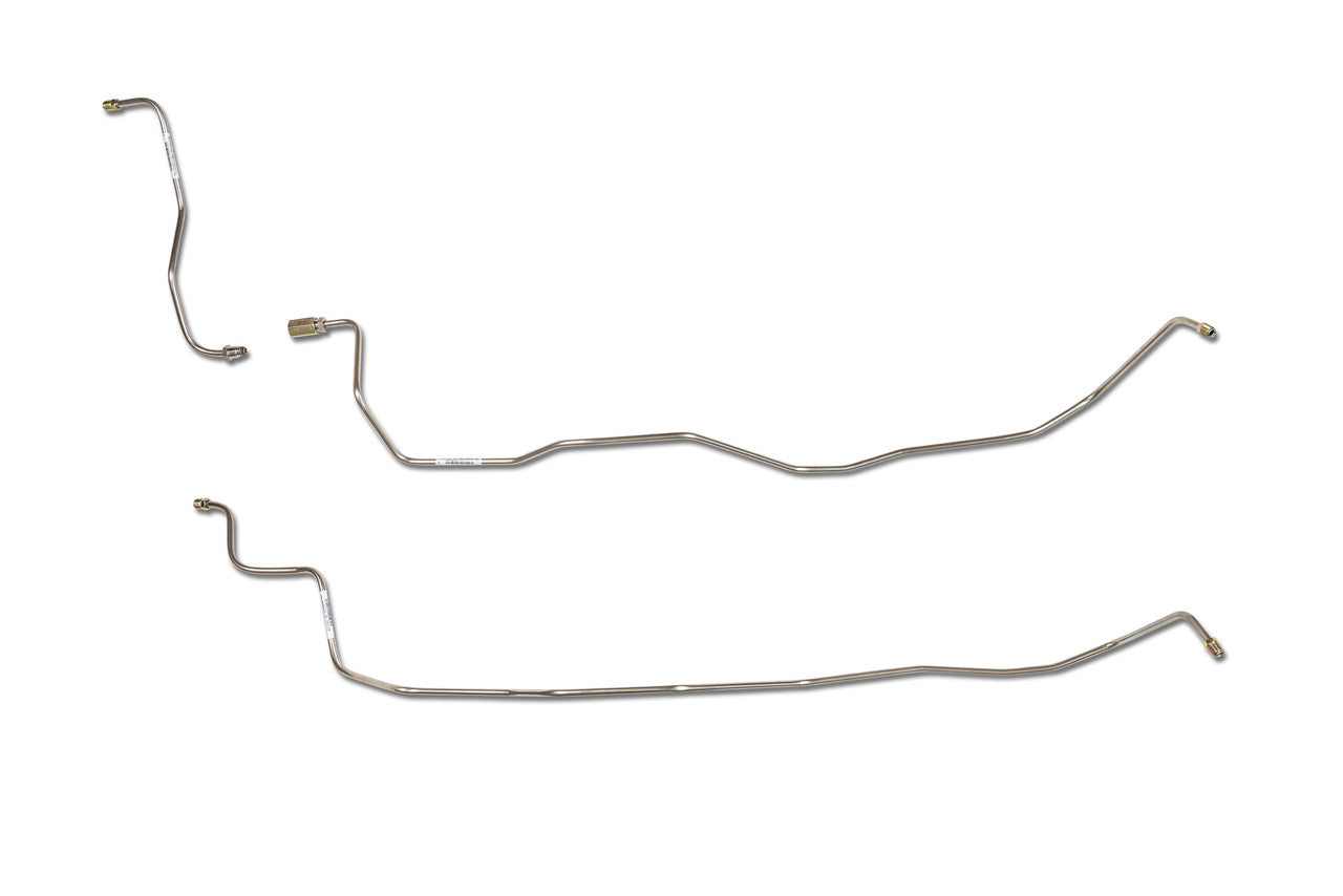 Chevy Corvette Transmission Line Set 1984 5.7L TCL-181-SS1A Stainless Steel