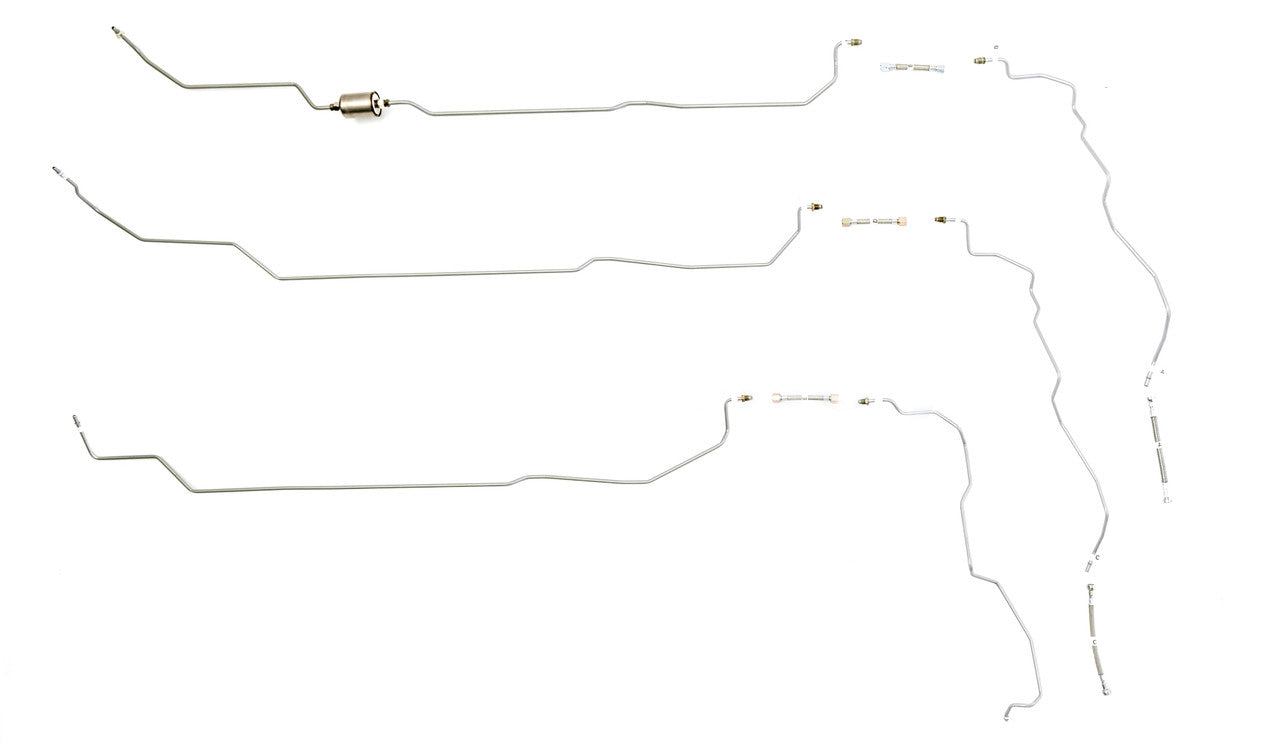 GMC Sierra Fuel Line Set 2002 2500HD/3500HD/3500 Crew Cab 8.1L FL488-K2E