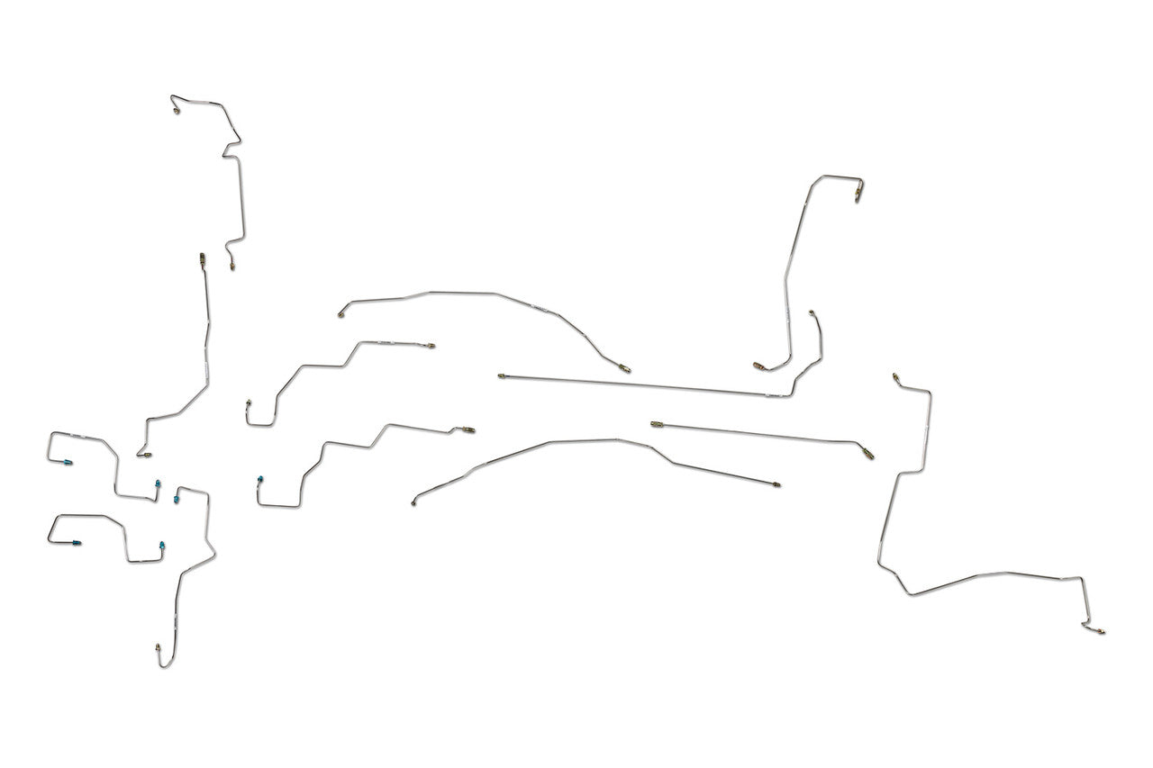Jeu de conduites de frein Mazda3 2009 2.0L BLMZ101-SS1K en acier inoxydable