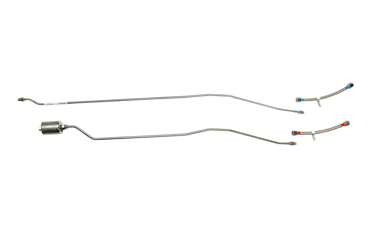 Ensemble de conduites de carburant arrière pour camion GMC 1990 2WD Reg Cab 8ft Bed 5.0L SS400-A2G Acier inoxydable