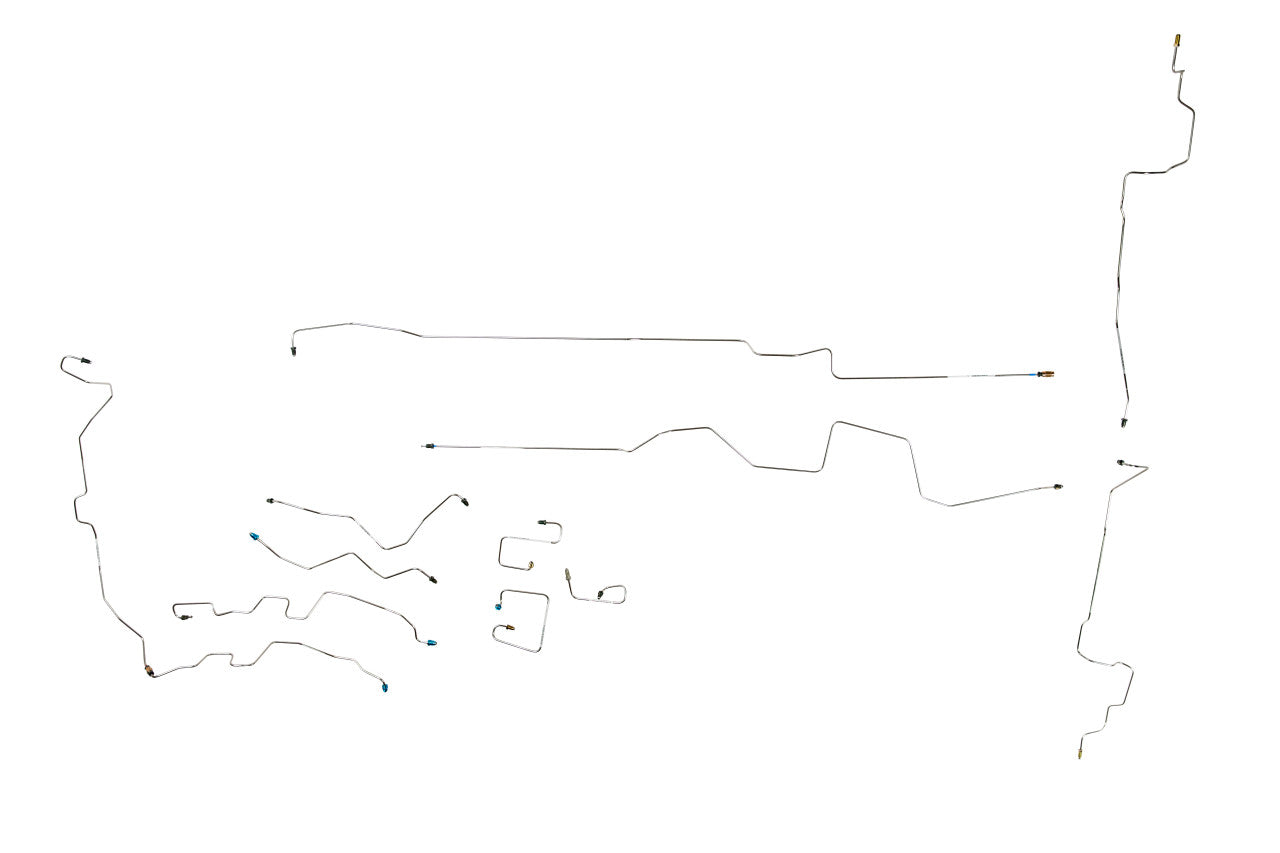 Dodge Dakota Brake Line Set 2000 2WD Club Cab 6.5ft Bed 2.5L BLD-105-SS1D Stainless Steel