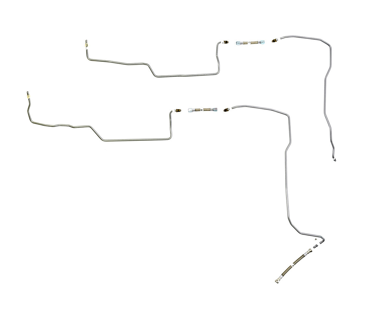 GMC Sierra Fuel Line Set 2006 1500 Reg Cab 6.0L FL488-C4C