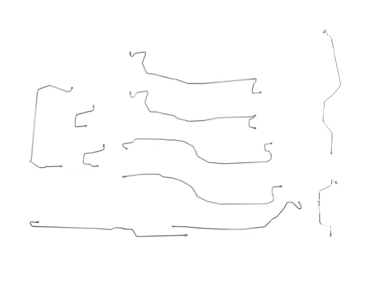 GMC Sierra Brake Line Set 2004 1500 2WD Crew Cab 5.75ft Bed 4.8L BLC-232-SS2B Stainless Steel