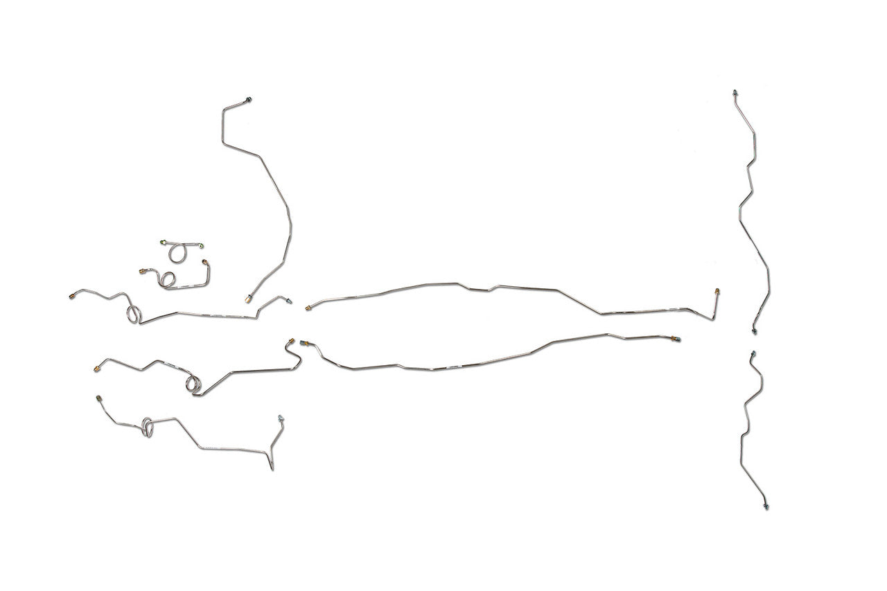 GMC Jimmy S Series Brake Line Set 1997 2WD 4.3L BLC-214-SS2B Stainless Steel