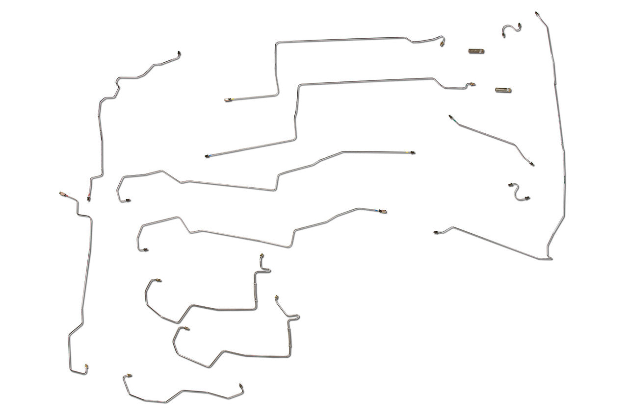 Oldsmobile 88 Brake Line Set 1999 3.8L BLP-101-SS4D Stainless Steel