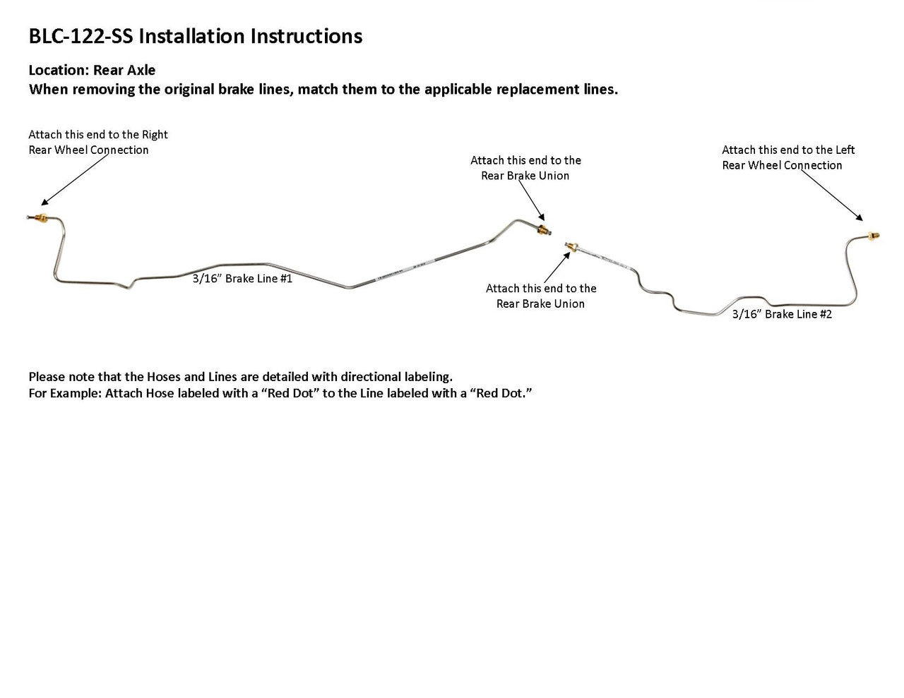 Chevy Truck Rear Axle Set 1999 3500 5.7L BLC-122-SS1M Stainless Steel