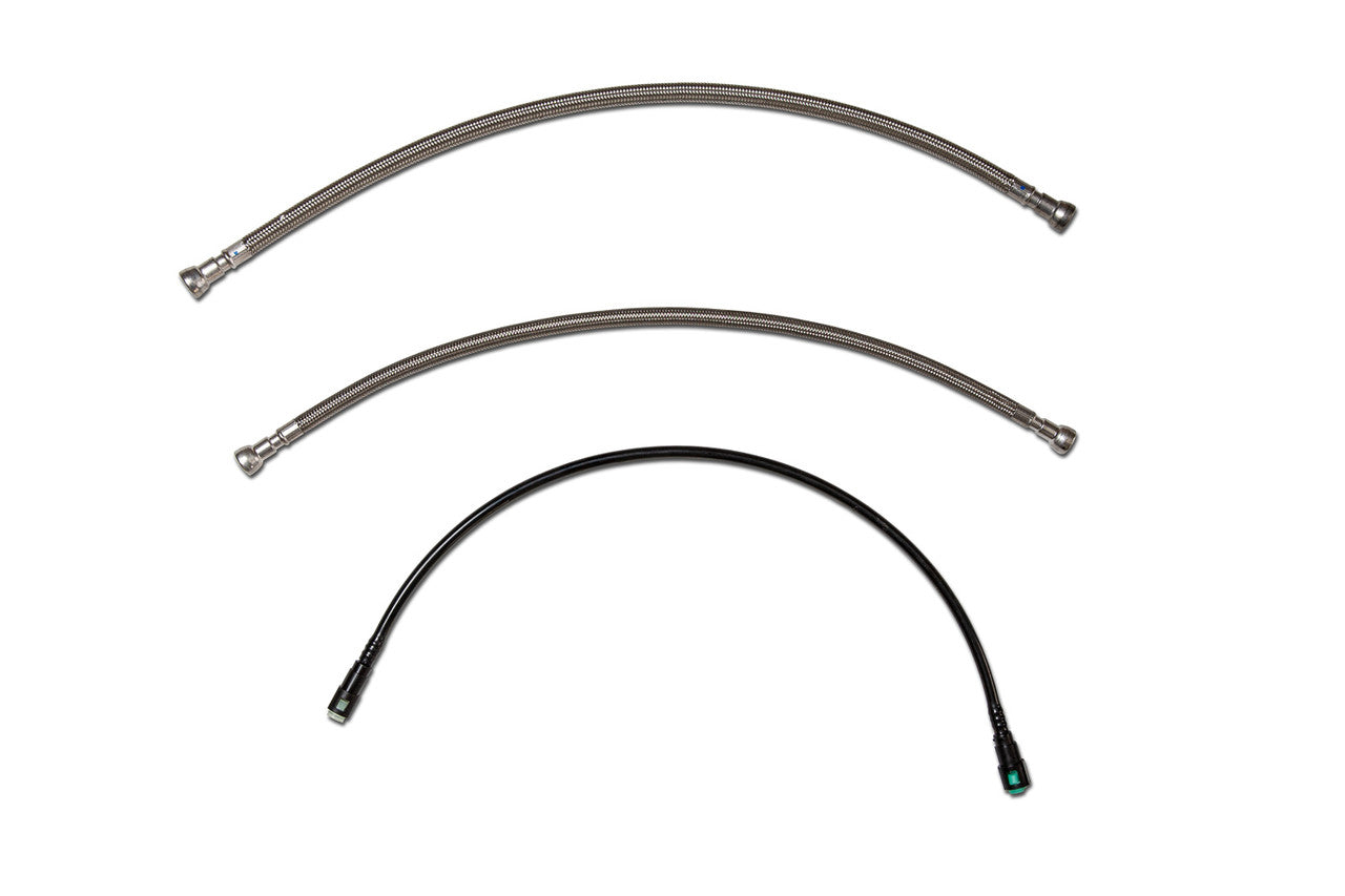 Brake Hose Set For 1955 Oldsmobile 88 & 98 With Power Brakes - Front Drum - USA Made